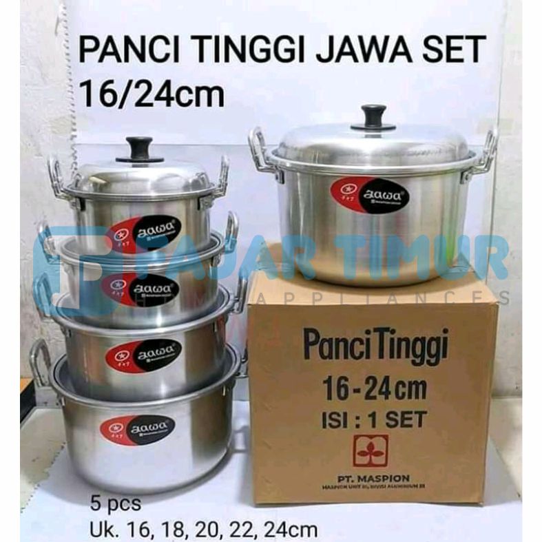 Panci Set Jawa Tinggi Td Fajartimur